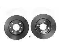 2x Disco freno ventilato DF1221 TRW per CITROËN PEUGEOT MEGA