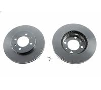 Disco freno TRW DF1829 anteriore, ventilato, 1 pezzo