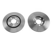 2x Disco freno ventilato DF2619 TRW per VW SEAT
