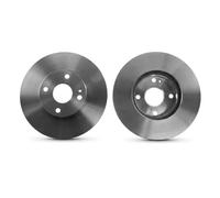 2x Disco freno ventilato DF2702 TRW per MAZDA 323 S IV 323 C IV 323 F IV MX-3