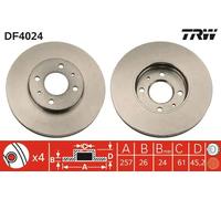 TRW Segnalatore usura freni GIC259 per Audi Q7 3.6i