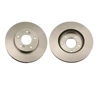 2x Disco freno ventilato DF4028 TRW per HONDA SHUTTLE LEGEND III PRELUDE V HR-V