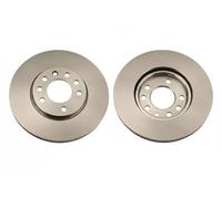 2x Disco freno ventilato DF4048 TRW per OPEL CHEVROLET
