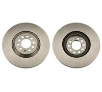 2x Disco freno ventilato DF4064 TRW per VW AUDI SEAT SKODA