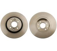 2x Disco freno ventilato DF4110 TRW per RENAULT DACIA