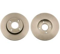 2x Disco freno ventilato DF4169 TRW per NISSAN 200SX PRIMERA Traveller PRIMERA