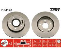 GIC351 TRW SEGNALATORE USURA FRENI ANTERIORIPORSCHE 911 3.4 11>