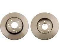 2x Disco freno ventilato DF4180 TRW per MERCEDES-BENZ CLASSE C CLASSE E CLK SLK