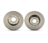 2x Disco freno ventilato DF4295 TRW per VW SKODA AUDI SEAT CUPRA