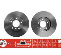 TRW DF4348 Disco freno