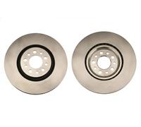 2x Disco freno ventilato DF4478S TRW per ALFA ROMEO JEEP