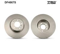 TRW Disco freno DF4867S anteriore ventilato Ø344 mm per Land Rover Range Rover L322 4.2 (2005-2009)