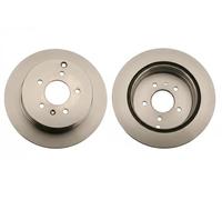 2x Disco freno ventilato DF6024 TRW per OPEL CHEVROLET