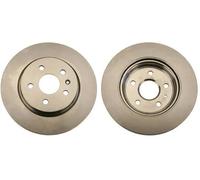 2x Disco freno ventilato DF6112 TRW per OPEL SAAB