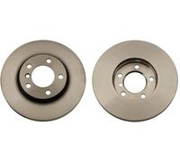 2x Disco freno ventilato DF6136 TRW per MINI MINI COUNTRYMAN MINI PACEMAN