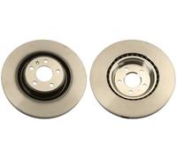 2x Disco freno ventilato DF6149S TRW per AUDI PORSCHE