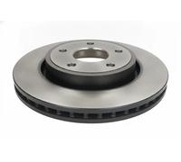 2x Disco freno ventilato DF6251 TRW per JEEP GRAND CHEROKEE III COMMANDER