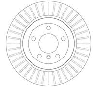 TRW Disco freno DF6299 posteriore ventilato – 1 pezzo