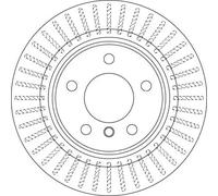 TRW Dischi Freno DF6313 Freni a Disco,Dischi Dei Freni BMW,1 Coupe (E82),1 Cabrio (E88)
