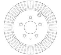 TRW DF6385 Disco freno