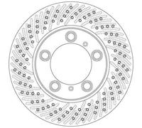 TRW DF6413S Disco freno