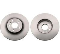 2x Disco freno ventilato DF6747S TRW per BMW MINI