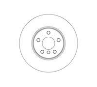 TRW DF6899S Disco freno