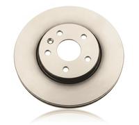 2x Disco freno ventilato DF7475 TRW per OPEL CHEVROLET