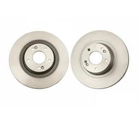 2x Disco freno ventilato DF7973 TRW per KIA HYUNDAI
