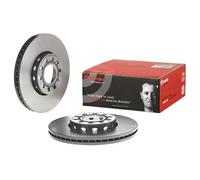 Brembo Disco freno 9574521, anteriore ventilato altamente carbonizzato, 1 pezzo