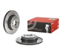 2x Disco freno ventilazione interna 09.6839.11 BREMBO per LAND ROVER