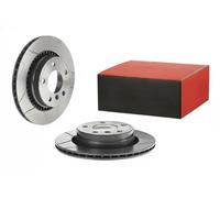 Brembo Max 09.7702.75 - Disco Freno Baffato (Set di 2) - Posteriore