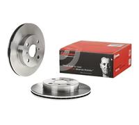 COPPIA DISCHI FRENO ANT BREMBO TOYOTA ECHO 1.0 48KW 03>05 09782510