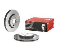 2x Disco freno ventilazione interna 09.8137.21 BREMBO per RENAULT DACIA