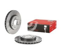 2x Disco freno ventilazione interna 09.8411.75 BREMBO per MERCEDES-BENZ CLK SLK