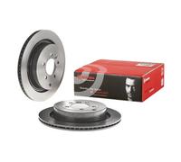 2x Disco freno ventilazione interna 09.8876.31 BREMBO per LAND ROVER