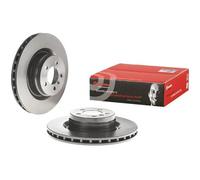 2x Disco freno ventilazione interna 09.9372.21 BREMBO per LAND ROVER