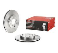 BREMBO 2x Disco Freni Anteriore 240 Ventilazione Interna per Honda Jazz II GD _