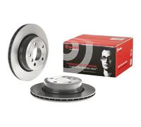 Brembo Coppia Dischi Freno Posteriore 09.9573.11 Ventilazione Interna Verniciatura UV per BMW X3