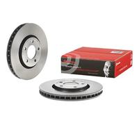 2x Disco freno ventilazione interna 09.9743.11 BREMBO per CHRYSLER DODGE