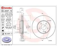 Kit Coppia Dischi Freno Brembo Ant Per Mercedes Classe E 240 280 320 350 #9A