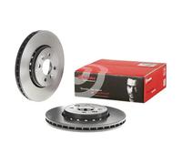 2x Disco freno ventilazione interna 09.A727.31 BREMBO per RENAULT DACIA