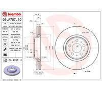 BREMBO 09.A757.11 Disco freno