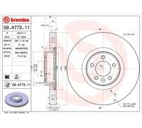 Disco freno BREMBO 09A77311 anteriore, ventilato, altamente carbonizzato, 1 Pezzo