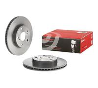 2x Disco freno ventilazione interna 09.A864.11 BREMBO per TOYOTA AURIS