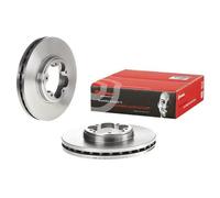 2x Disco freno ventilazione interna 09.C240.10 BREMBO per FORD