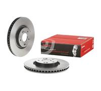 2x Disco freno ventilazione interna 09.C245.11 BREMBO per HYUNDAI KIA