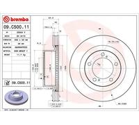 Disco freno BREMBO 09C50011 anteriore, ventilato, 1 pezzo