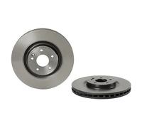 2x Disco freno ventilazione interna 09.D231.11 BREMBO per MERCEDES-BENZ SL