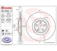 Brembo Discofreno 09D43311 anteriore ventilato per Jaguar 1 pezzo